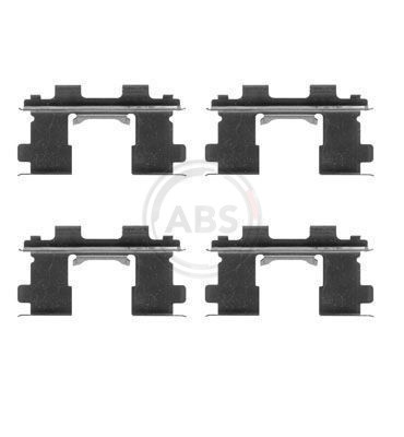 A.B.S.-OE 1253Q-OE Accessory Kit, disc brake pad for NISSAN,SUZUKI