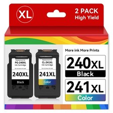 Ink Cartridge for Canon PG-240XL CL-241XL PIXMA MG3120 MG3620 MG2220 MG2120 Lot