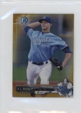 2017 Bowman Chrome Minis Prospects Gold Refractor /50 AJ Puckett #BCP4 sh7