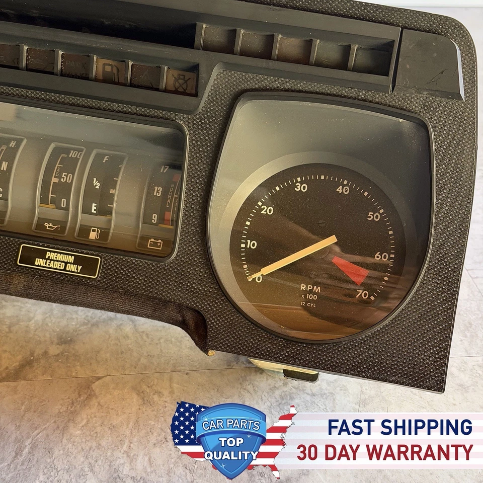 88-91 JAGUAR XJS VELOCÍMETRO INSTRUMENTO TABLERO CALIBRE GRUPO 71.816 MILLAS Foto 3 de 4