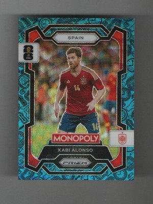 2026 Prizm Monopoly FIFA World Cup Xabi Alonso Blue Icons Prizms #40 Spain