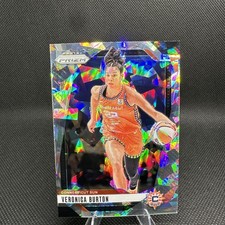 2024 WNBA Prizm Veronica Burton Silver Cracked Ice- Connecticut Sun