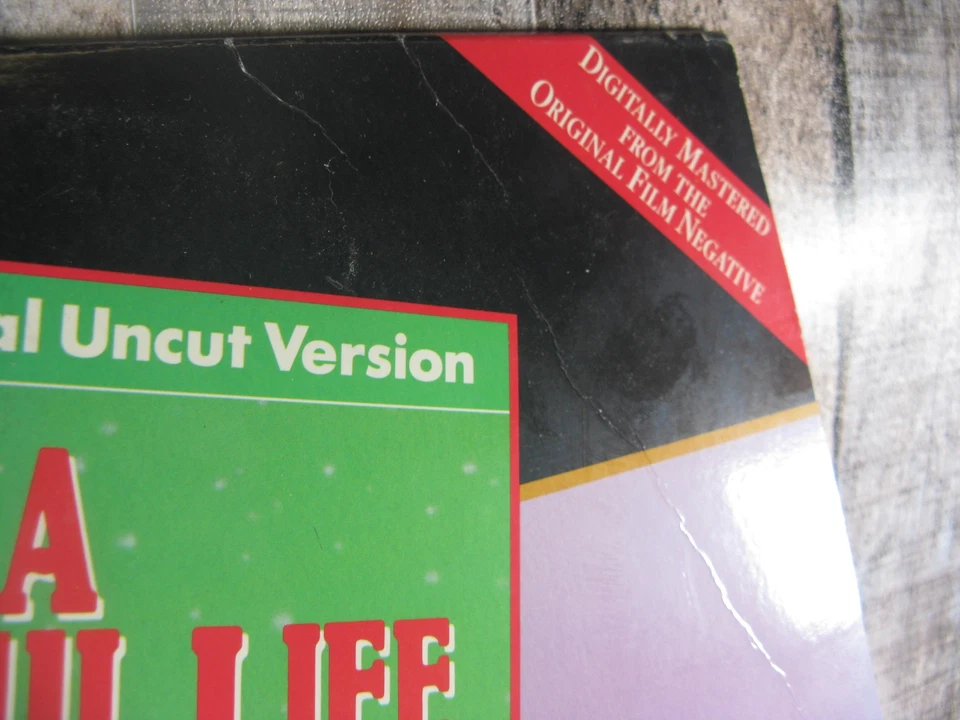 It's A Wonderful Life Laserdisc Videodisc Foto 2 de 4