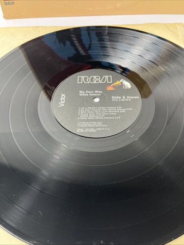 Willie Nelson - My Own Way Vinyl LP RCA AHL1-4819 1983 Tested EX - Foto 9 di 12