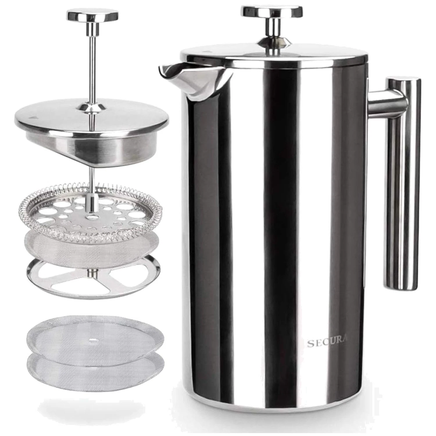 Stainless Steel French Press Coffee Maker