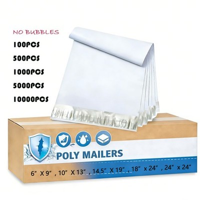 Bulk Poly Mailers All Sizes Self Sealing Waterproof Shipping Bags 100-10000 pcs