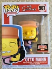 Funko Pop! Television #907: The Simpsons ~ Otto Mann ~ 2021 Target Con Exclusive