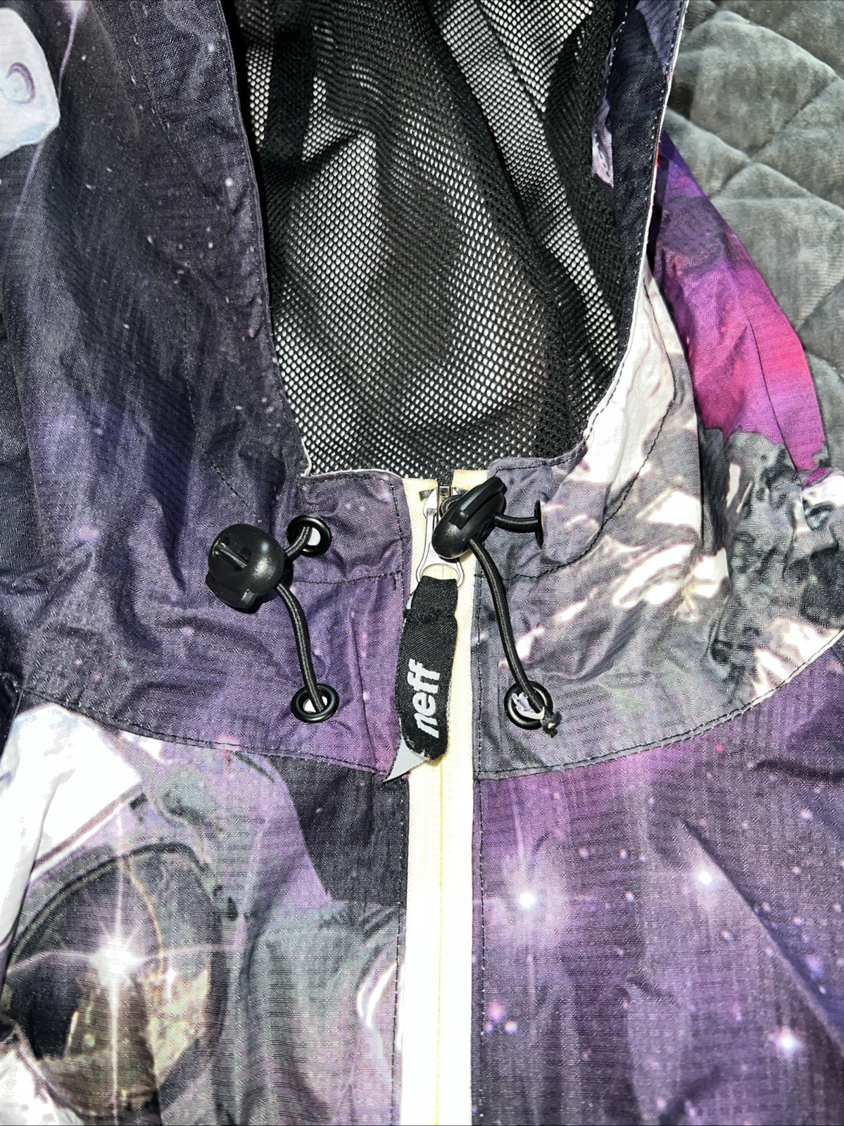 Neff Snowboarding Jacket Intergalactic Astronaut … - image 4