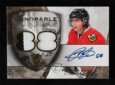 2008-09 Upper Deck The Cup Honorable Numbers 25/88 Patrick Kane Patch Auto 0c3