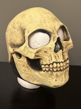 Halloween Mask Bone Skull Latex Ghoulish Productions Creepy Core Fright Night