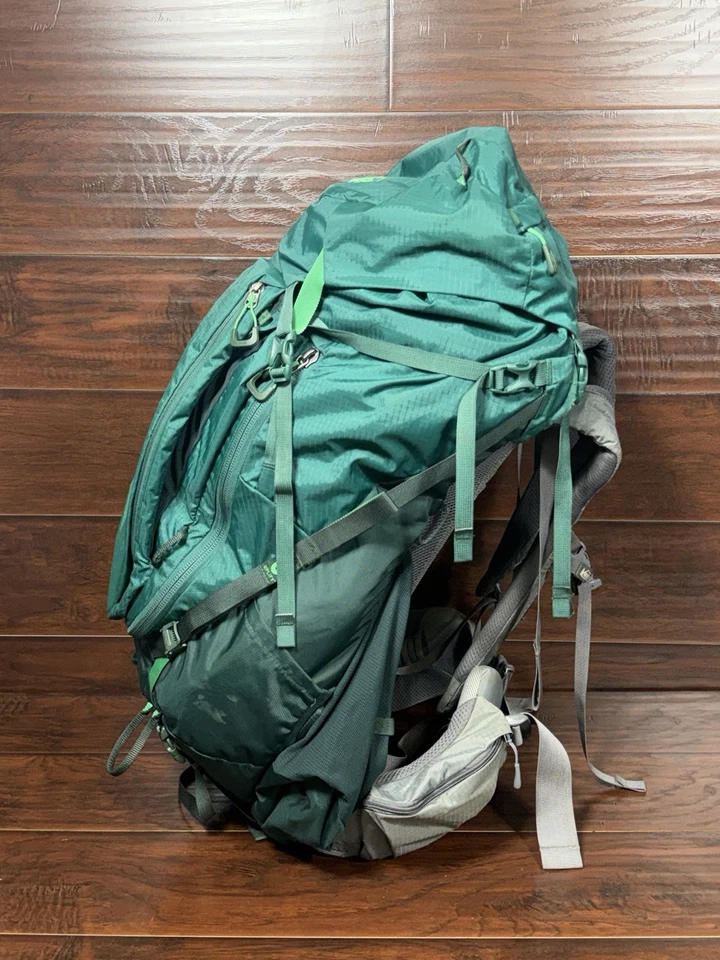 REI Co-Op Traverse 70 Men's Small Green Backpack Hiking Travel Backpacking 70L - Image 4 of 4