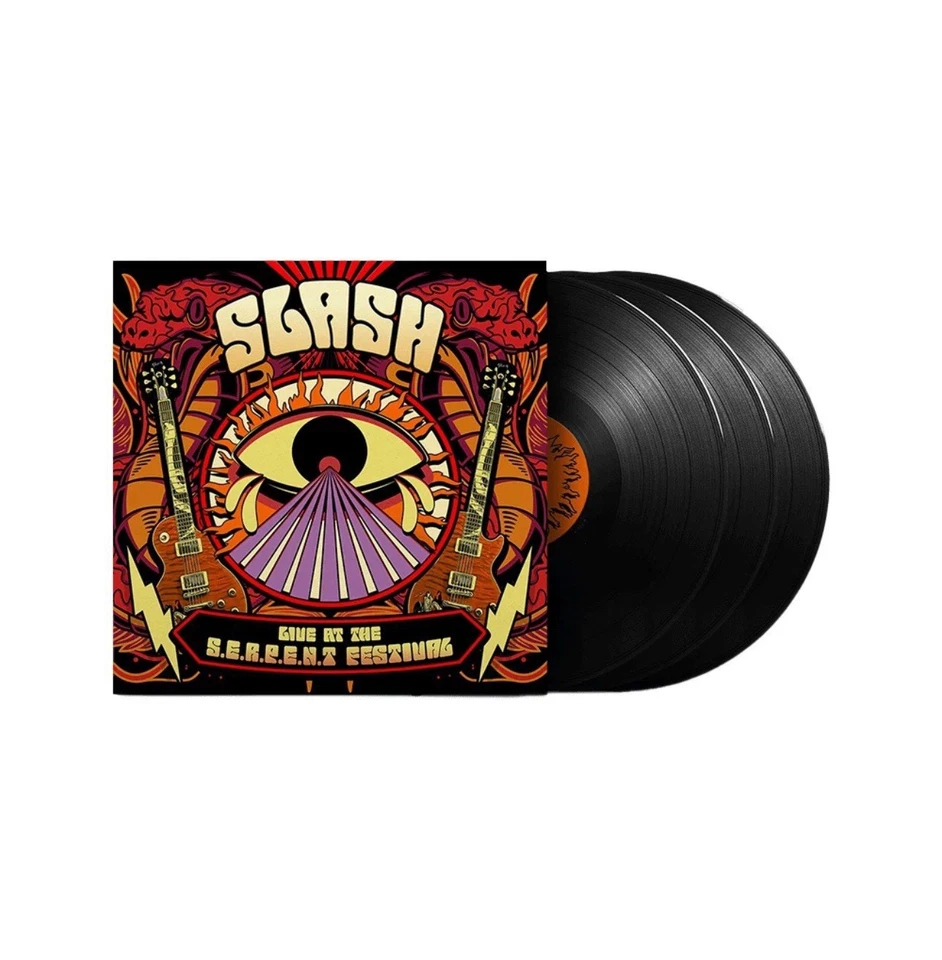 SLASH Live at the S.E.R.P.E.N.T. Festival Box Set Vinyl CD BluRay (*NOT SIGNED*) - Image 4 of 4