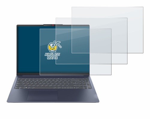 3x Matte Glass Screen Protector for Lenovo IdeaPad Slim 5i Gen 10 16" Anti-Glare - Photo 2/8