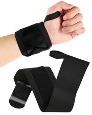 Gym Wrist Wraps, 2-Pack Wrist Support Wraps, Enhanced Wrist Straps, Weight Li...