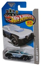 Hot Wheels HW City (2012) Sheriff Police Pursuit Black Toy Car 20/250