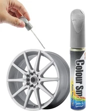Touch Up Paint Pen Silver Wheel Rim Scratch Repair Car Paint Scratch Remover Kit