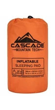 Cascade Mountain Tech, Inflatable Sleeping Pad with Pillow Outdoor Camping New