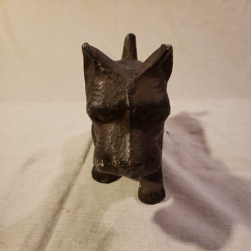 Fermaporta cane scozzese in ghisa vintage 9" x 5-1/2" x 3" - Foto 3 di 7