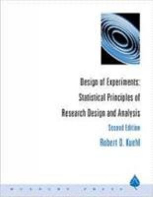 Design of Experiments : Statistical Principles of Research Design