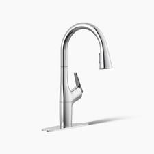 KOHLER SAFIA Pull-Down Kitchen Faucet w/Soap Dispensing Technology New In Box