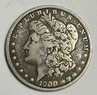 1900 O/CC $1 MORGAN SILVER DOLLAR O OVER CC