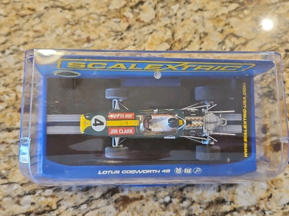 Scalextric Lotus Cosworth 49 Jim Clark C3206 1/32 Slot Car #4 **Brand ...
