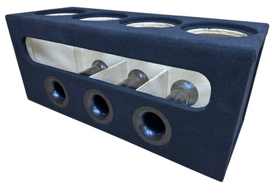 Custom Ported Sub Box Subwoofer Enclosure for 4 8'' Subs - Plexiglass - BIRCH PLY