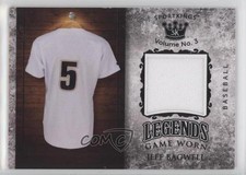 2022 Sportkings Volume 3 Legends Game Worn Materials Black Jeff Bagwell HOF s1i