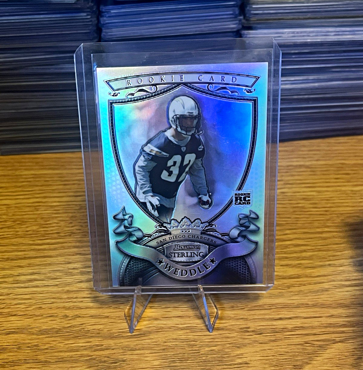 Eric Weddle Bowman Sterling #28 Refractor