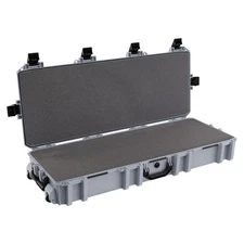 Pelican V730 Vault Tactical Rifle Case with Wheels, Ghost Gray