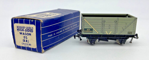 Hornby Dublo Spur OO 12 Tonnen BR Hochbordwagen D2 (RC 25139) 3 Schienen 32055 | Condition: Used