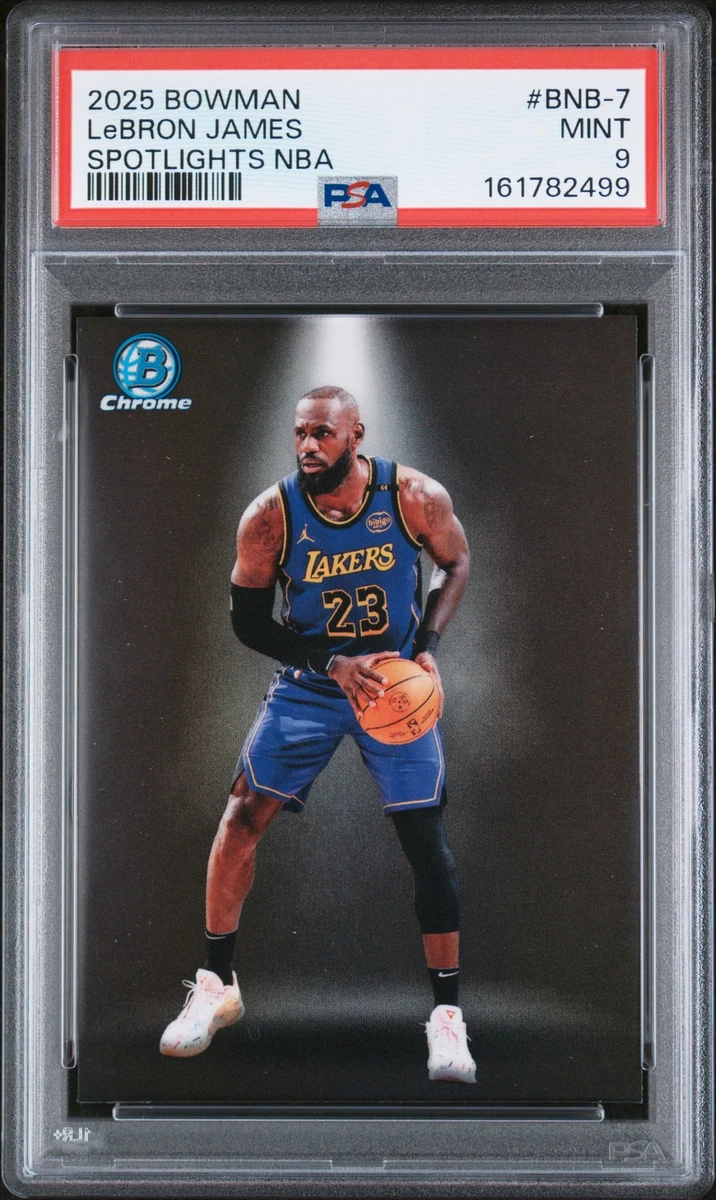 Topps LeBron James 9 Graded Basketball Sports Trading Cards