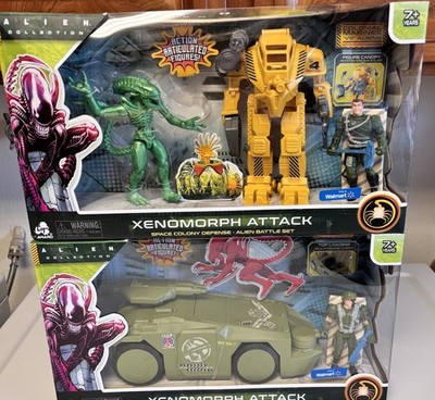 Lanard ALIEN Collection Xenomorph Attack Loader Set & APC Colonial Marines LOT