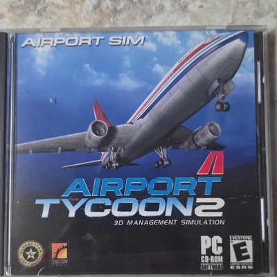 Global Star Airport Tycoon 2 PC CD-ROM 2003 Management Sim