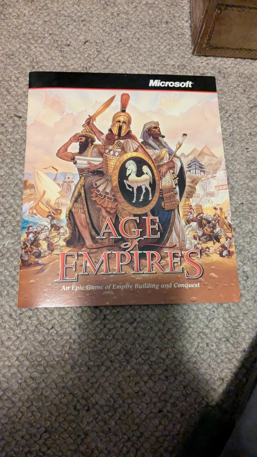 Age of empires 1 UK PC Big Box for Windows
