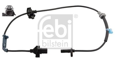 1x Febi Bilstein sensor, wheel speed 57450SXS003 front axle right for CR-V new