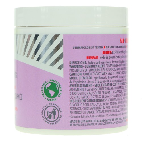First Aid Beauty Eingewachsene Haarpads mit BHA & AHA 60 ct - Bild 3 von 8