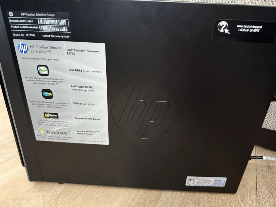 HP Pavilion Slimline s5-1021 p PC - Image 2 of 4