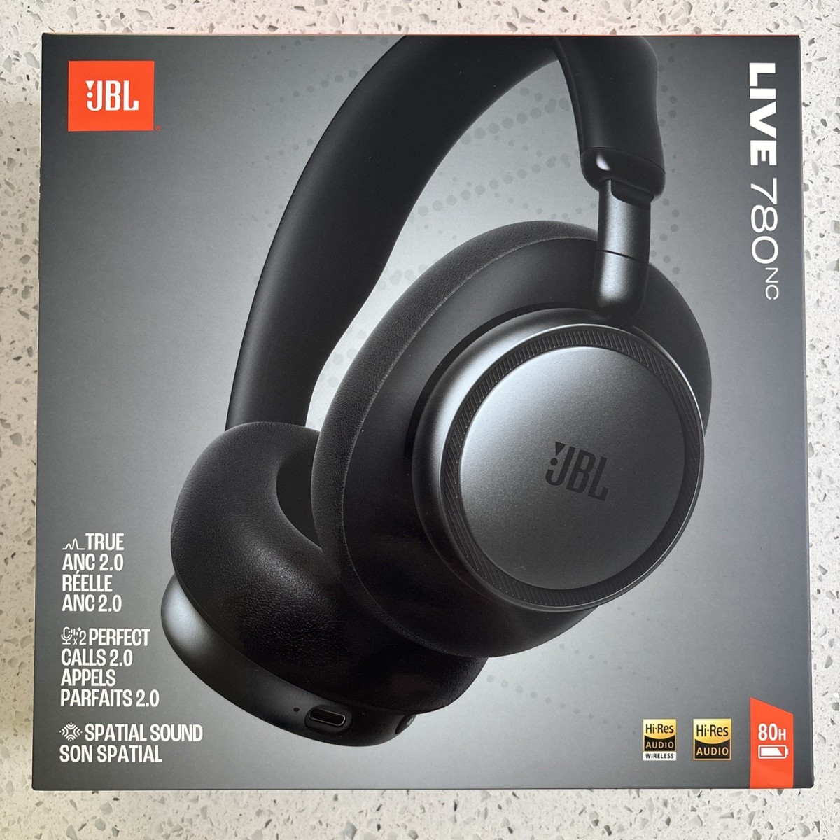 JBL LIVE 780NC Over-Ear Wireless Bluetooth Headphones | eBay