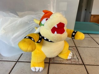 Nintendo Bowser Plush Doll Soft Stuffed Super Mario Bros Video Game Character
