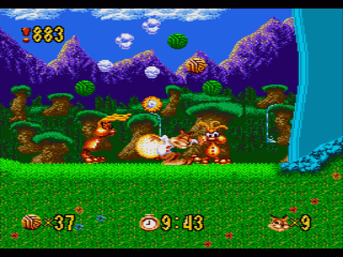 Bubsy - Sega Genesis Game Complete - Picture 4 of 4