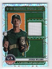 2023 USA Baseball Stars and Stripes South Africa Materials #18 Joshua Williams