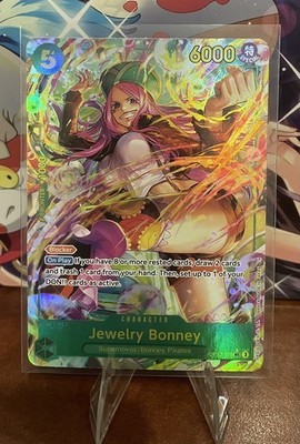 Jewelry Bonney (Alternate Art) OP12-118 Legacy of the Master Foil NM One Piece
