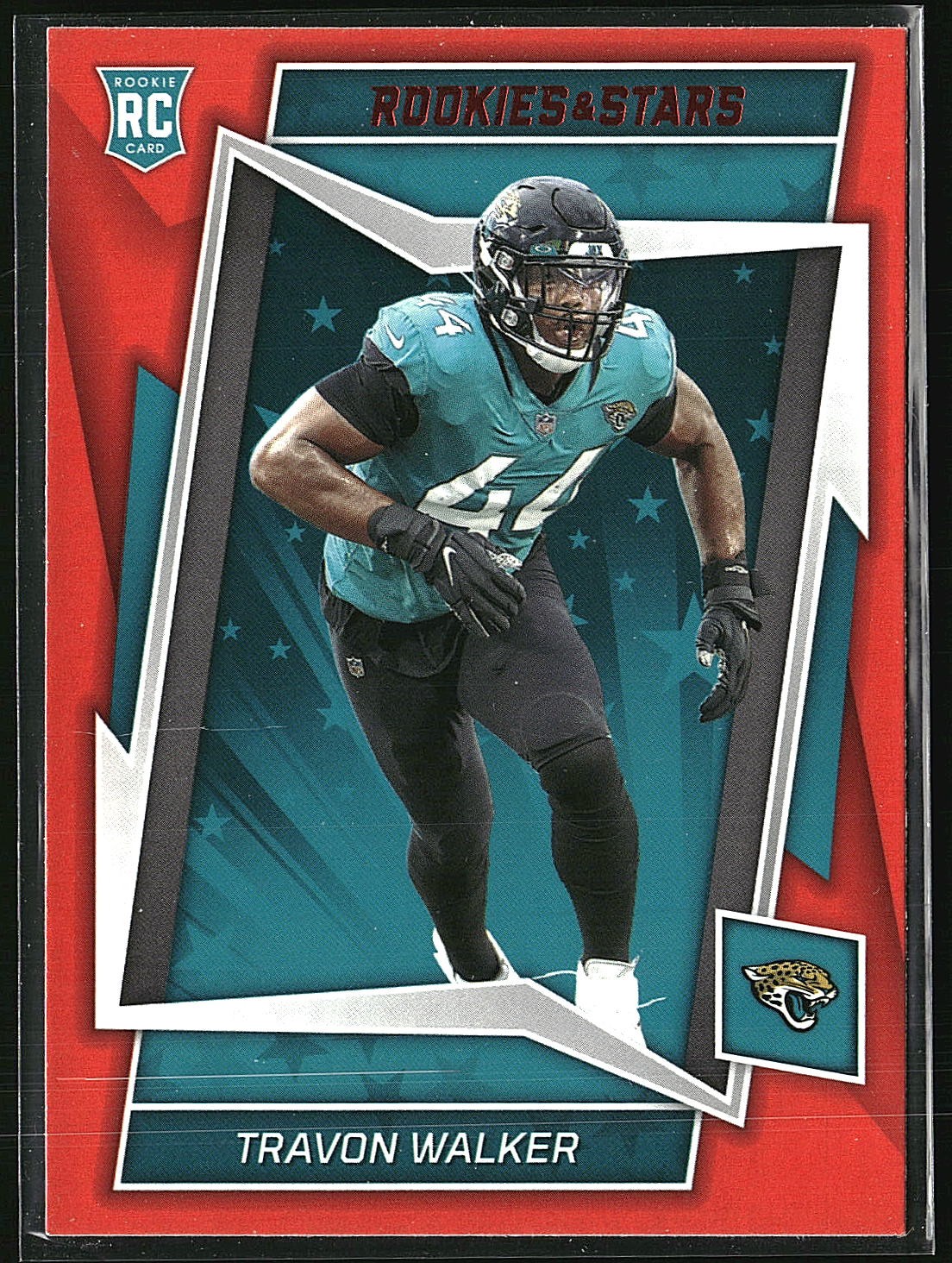 2022 Travon Walker - #134 Red - Jacksonville Jaguars b41