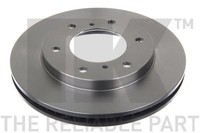 2X Bremsscheibe Nk 203033 FüR Pajero Mitsubishi Classic 3 Canvas Top 2 Tdi V64W