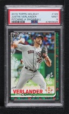 2019 Holiday WalMart Mega Box Super Rare Variation Justin Verlander PSA 9 uk2