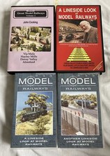 Model Railways Video Tapes Bundle X 4 VHS steam railway cab ride SHD