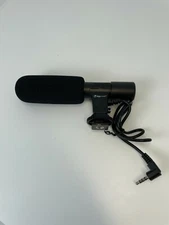 Digipower Microphone Sound Recording for Tripod iPhone Samsung digital Camera