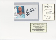 Scott Thornton Montreal Canadiens AUTOGRAPH AUTO SIGNED INDEX HOCKEY CARD COA