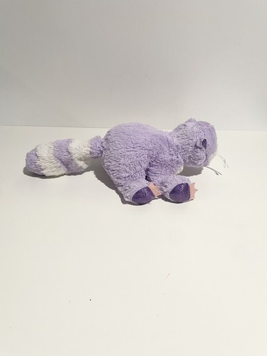Ganz Webkinz Viola Brillante Bandito Procione HM626 Peluche Animale Ritirato NO CODICE - Foto 3 di 6